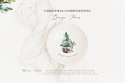 Christmas Watercolor Winter Clipart, a Decorative Illustration by WalaPalette (Thumbnail 5 of 11)