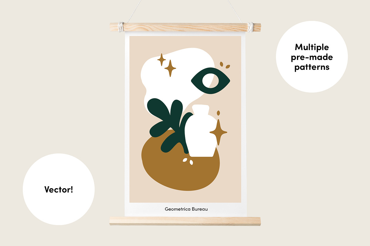 Boho Objects, a Pattern Graphic by Geometrica Bureau (Photo 10 of 14)