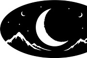 Night Landscape Egg Silhouette Bundl, an Illustration by Designs_River (Thumbnail 17 of 22)