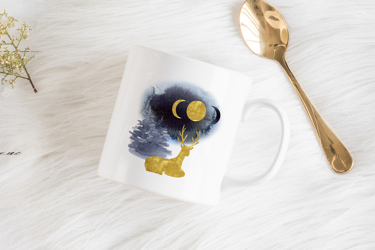Mystic Forest, an Illustration by JennyColorArt (Photo 2 of 11)
