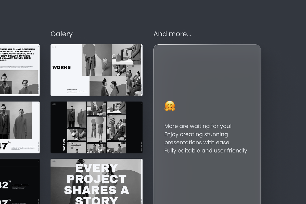 Unova - Creative Agency Pitch, a Presentation Template by SLAB! Design (Photo 8 of 9)