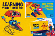 VOLT - Vector Brushes for Affinity, a Brush Add-On by Green Room Media (Thumbnail 5 of 18)
