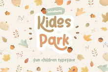 Kidos Park Fun Children Typeface