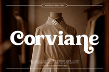 Corviane Bold Serif Font
