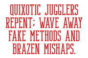 Bondie Slab Distort, a Slab Serif Font by Craft Supply Co. (Thumbnail 5 of 8)