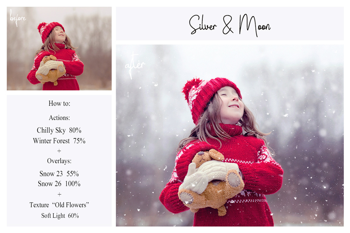 Winter Bundle: PS Actions + Overlays, an Action Add-On by LovePhotoMoment (Photo 6 of 24)