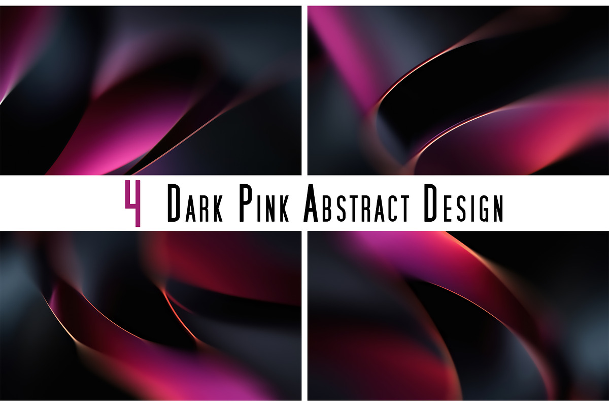 Dark Gray and Pink Abstract Design, a Background Photo by BazziBa♥ (Photo 1 of 3)