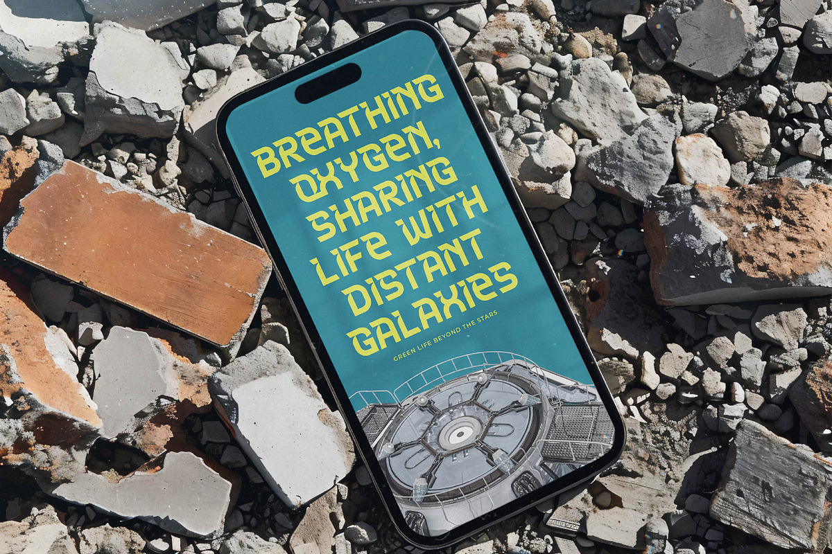 Meteor Horizon: Modern Sci-Fi Font, a Sans Serif Font by timelesstype.co (Photo 9 of 15)