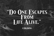 Griten - Horror Gothic Typeface, a Serif Font by Drizy (Thumbnail 7 of 10)