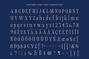 Caslonia - Nostalgic Classic Serif, a Serif Font by roomspace creative lab (Thumbnail 11 of 11)