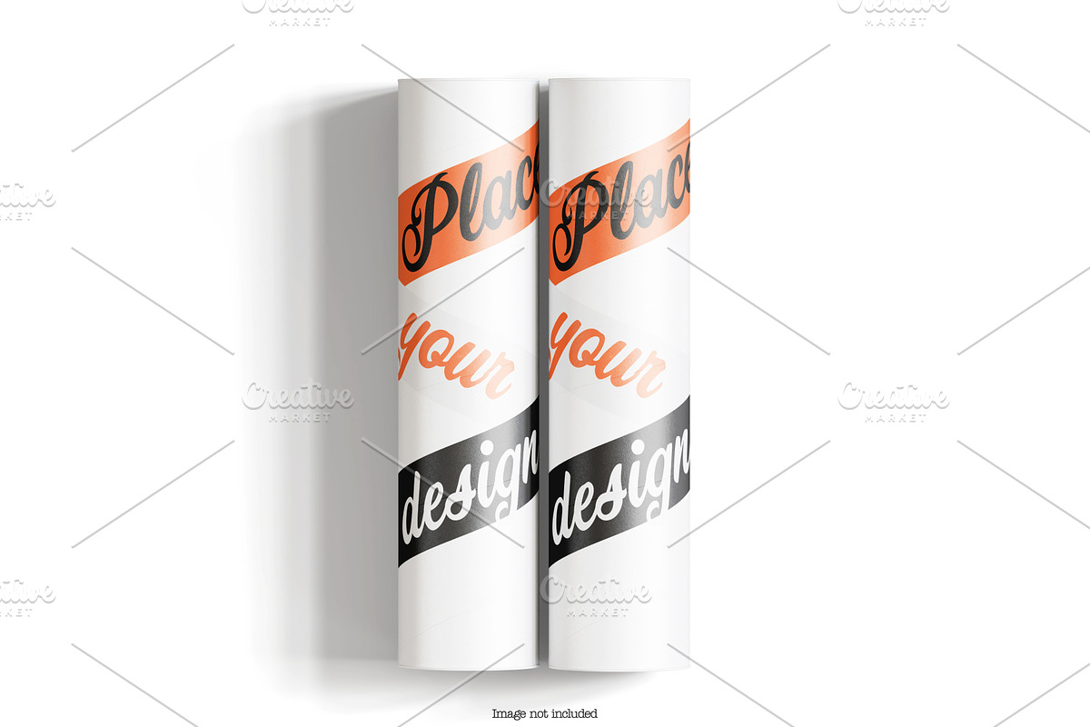 Paper tube packaging mockup bundles, a Packaging Mockup by Ambo Ampeng (Photo 18 of 32)