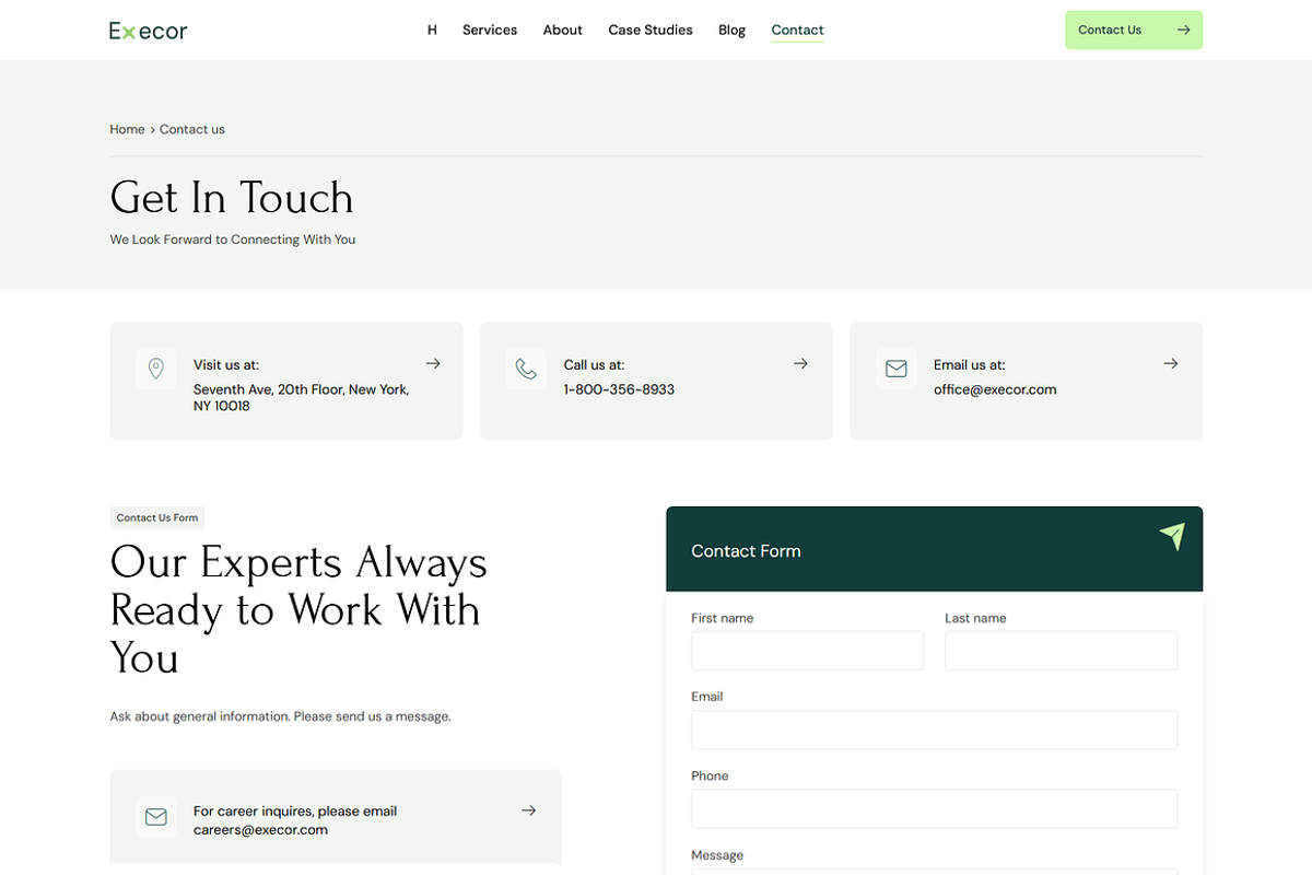 Accounting and Management Consulting, a WordPress Template by MasterDesigns (Photo 10 of 10)