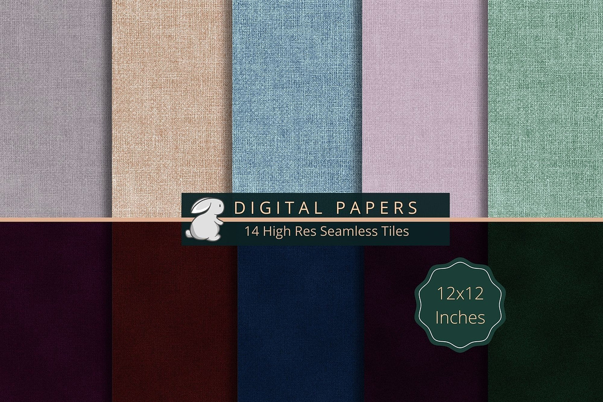 Seamless Digital Paper Bundle, an Illustration by Kandace Lalo Designs (Photo 6 of 10)