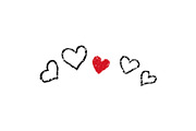 Crayon Doodle Hearts, an Object Graphic by Elena Pimukova (Thumbnail 32 of 36)
