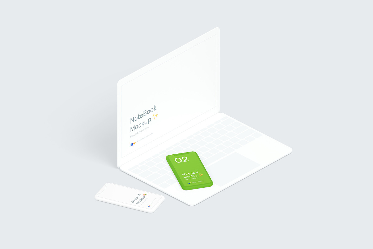 Simple Mockups Bundle, an iPhone Mockup by ls.graphics (Photo 6 of 42)