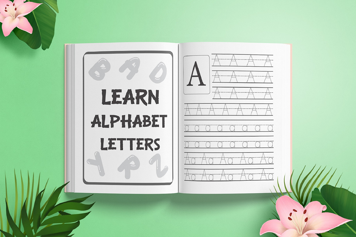 Sight words workbook for kids, a Stationery Template by Designmela01 (Photo 3 of 10)
