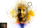 Bubble Watercolor Photoshop Action, a Brushes & More by Studio Retouch (Thumbnail 6 of 14)