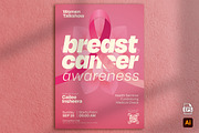 Breast Cancer Awareness Flyer, a Flyer Template by Aarley Kaiven (Thumbnail 2 of 2)
