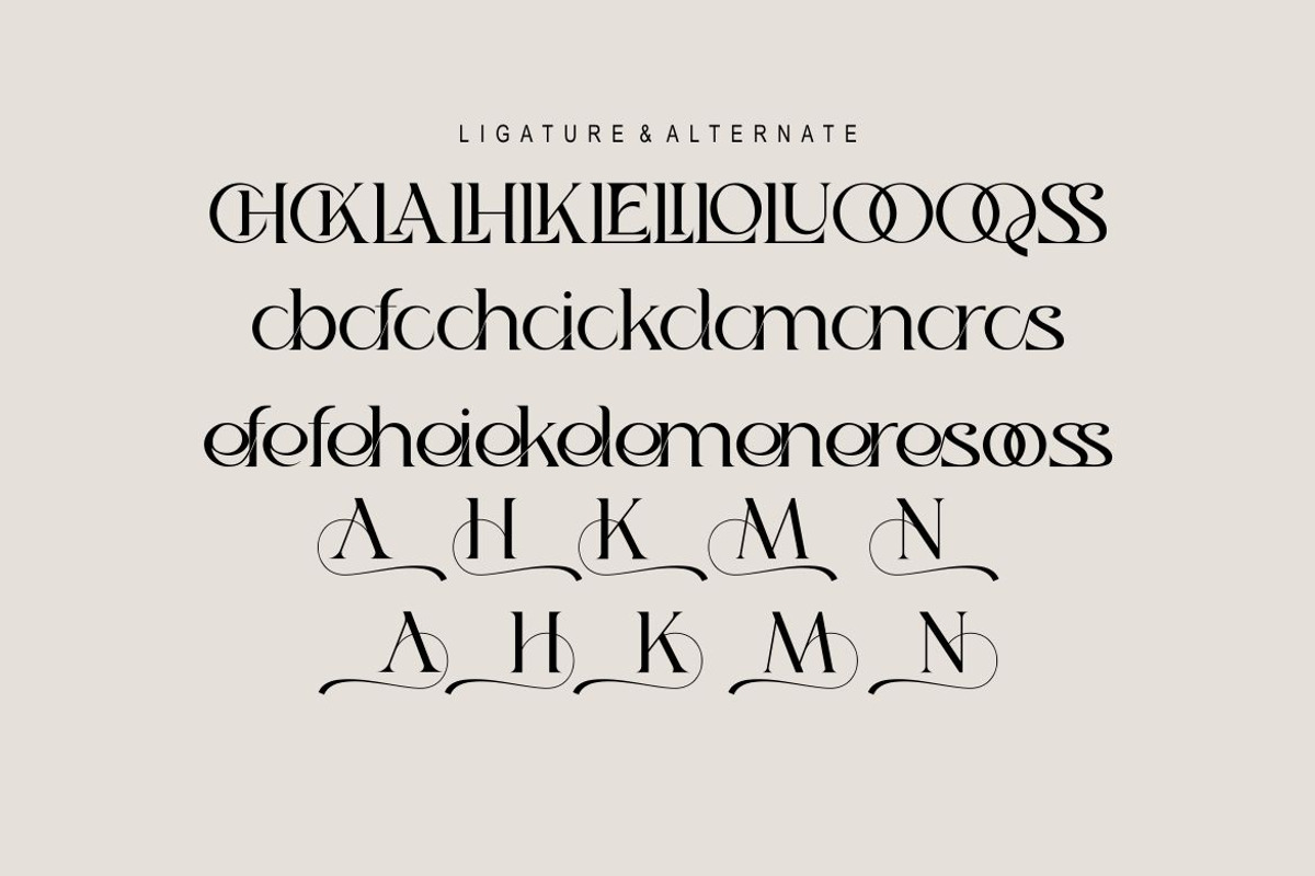 Alenia, a Serif Font by Kenrichi (Photo 3 of 10)