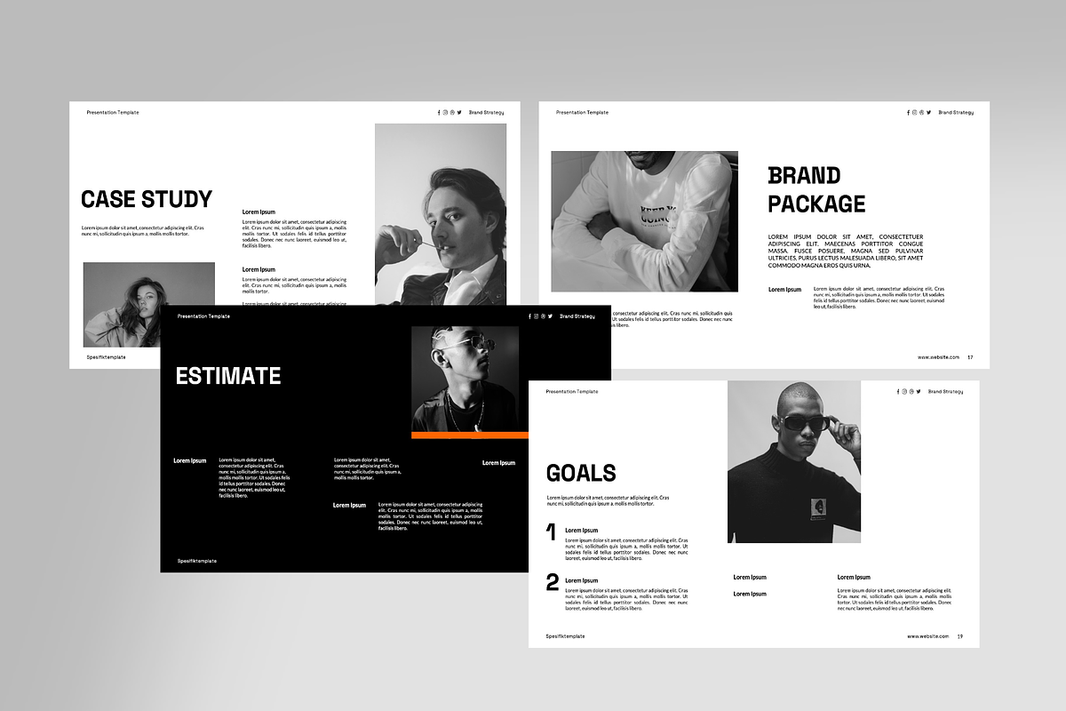 Nevada - Brand Strategy Google Slide, a Presentation Template by Spesifikstd (Photo 7 of 10)