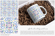 scandinavian folk art patterns, a Pattern Graphic by Patishop Art (Thumbnail 2 of 9)