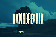 Dawnbreaker Typeface, a Font by Tugcu Design Co. (Thumbnail 1 of 5)