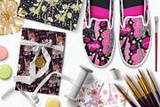 Bonjour Paris, a Pattern Graphic by kateja (Thumbnail 3 of 6)