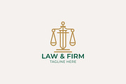 Law and Firm Abstract Logo Attorney, a Branding & Logo Template by Signatoro (Thumbnail 2 of 3)