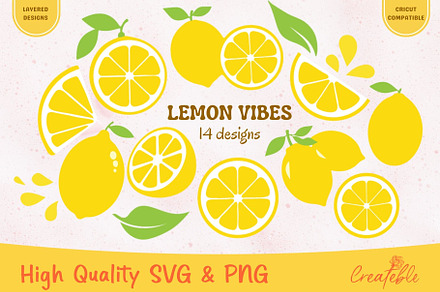 Lemon SVG Bundle