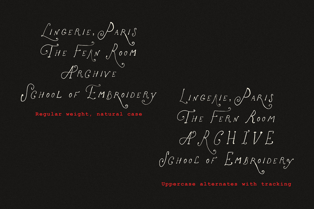 The Rose Atelier// Hand drawn Font, a Handwritten Font by PeachCreme (Photo 13 of 15)