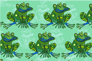 Frog pattern