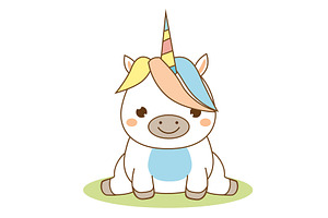 Cute Baby Unicorn