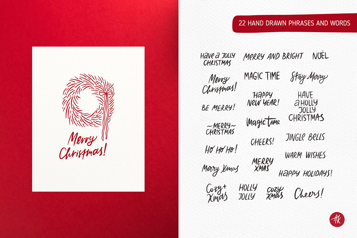 Christmas Hand Drawn Doodles Set, an Object Graphic by Alena Koval (Photo 7 of 18)