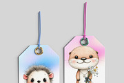 Whimsical Doodle Valentine Animals, an Illustration by one-touch (Thumbnail 5 of 19)