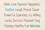 Oatmeal Cute Handwritten Font, a Handwritten Font by Lalava Studio (Thumbnail 9 of 9)