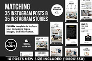 Real Estate Instagram Posts Canva, a Social Media Template by CreativeVinesStore (Thumbnail 4 of 14)