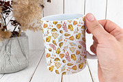 Watercolor Autumn Seamless Patterns, a Pattern Graphic by SvetaArtStore (Thumbnail 3 of 7)