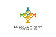 20 Logo Connecting Templates Bundle, a Branding & Logo Template by Friendesigns (Thumbnail 16 of 21)