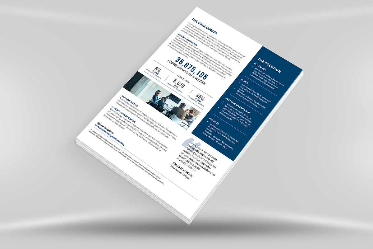 Case Study, a Marketing Template by MadridNYC (Photo 3 of 3)