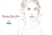 Photoshop Sketch Action