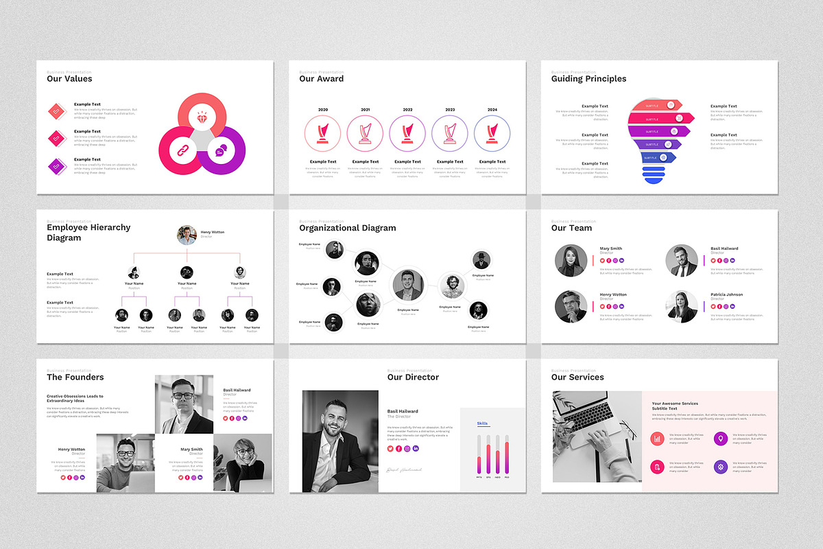 Marketing Plan PowerPoint Template, a Presentation Template by Design Vault (Photo 4 of 15)