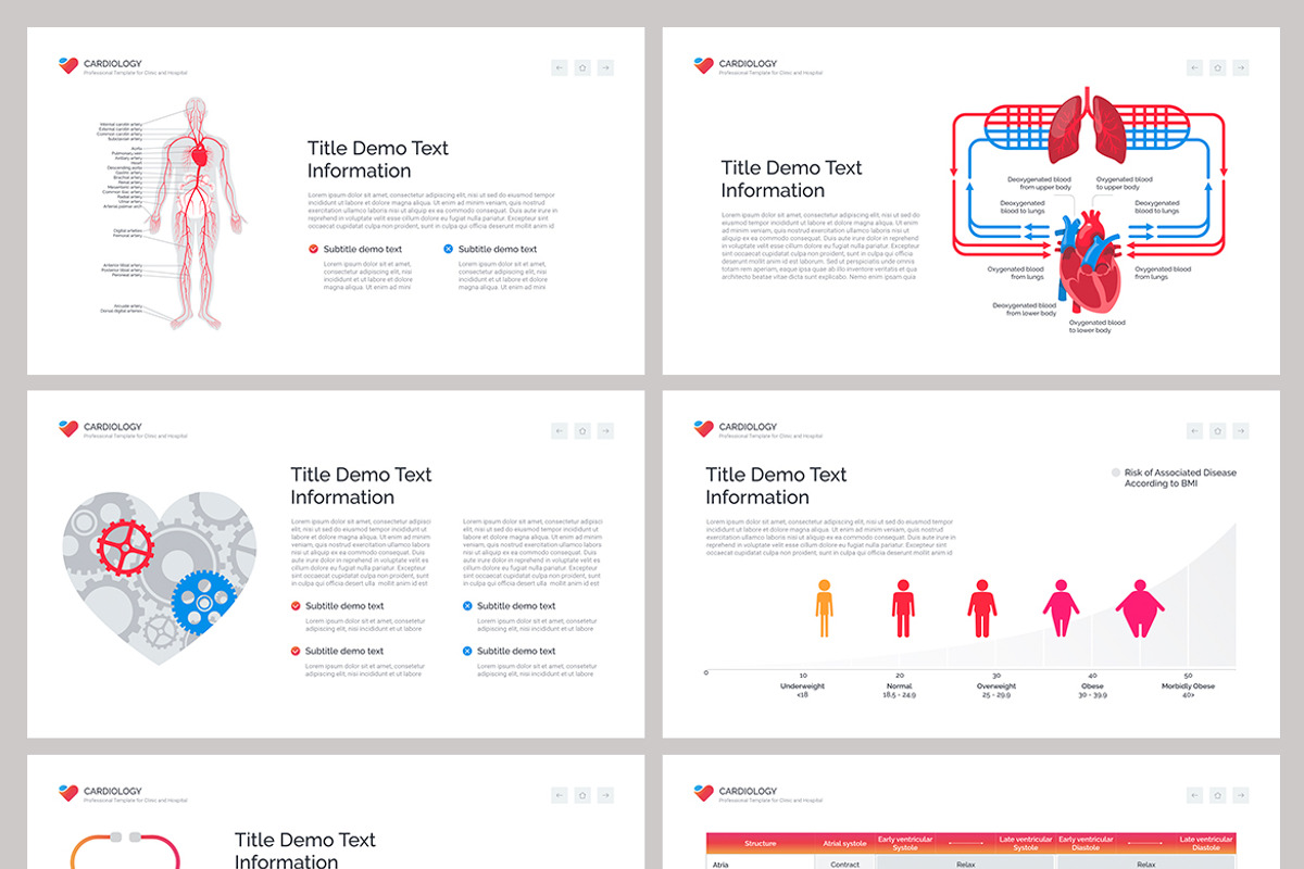 Cardiology PowerPoint, a Presentation Template by HiSlide.io
