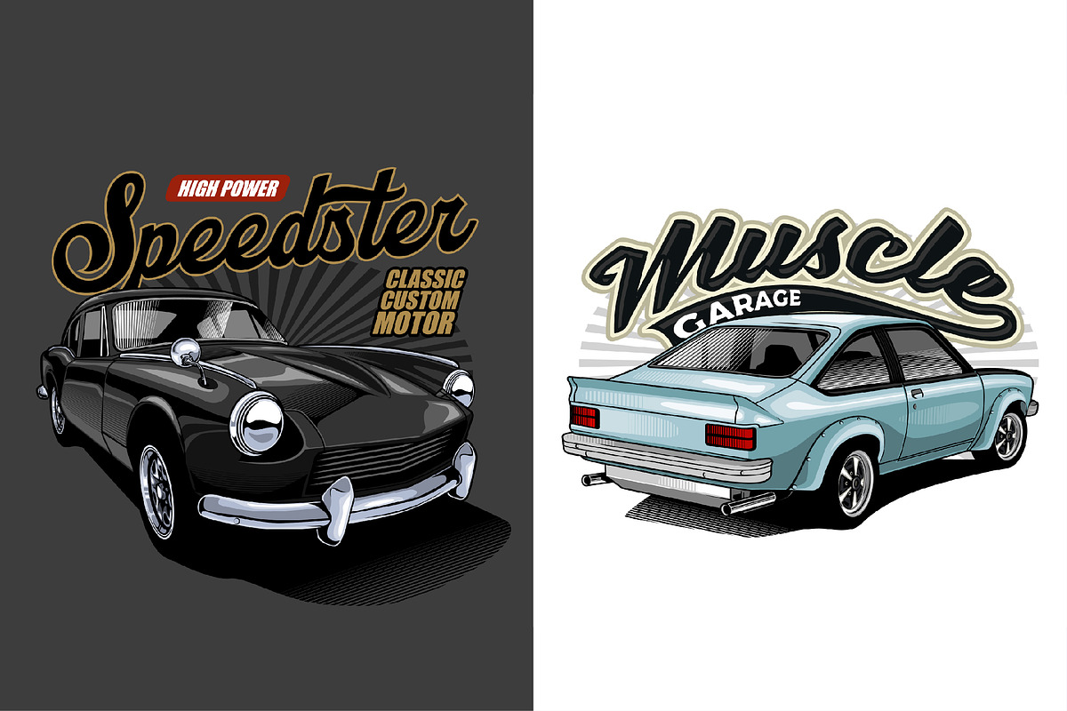 Ultimate Cars Collection, a Transportation Illustration by The BolzStudio (Photo 26 of 50)