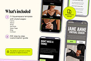 Neon Squarespace Website Template, a Squarespace Template by Template Twist Shop (Thumbnail 4 of 10)