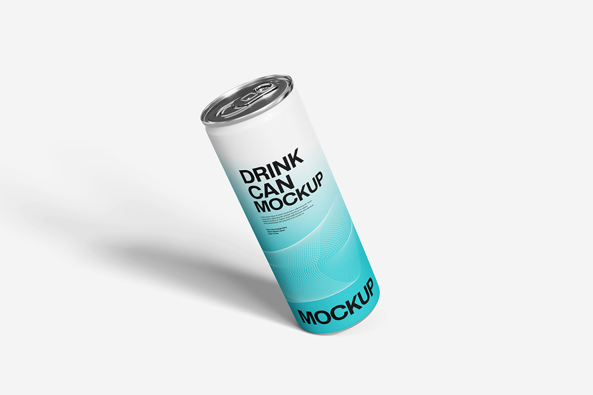 Drink Can Mockup, a Product Mockup by Indah (Photo 5 of 6)