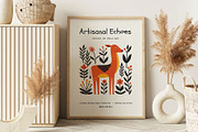 Modern Folk | Wall Art Creator, an Object Graphic by Leleka.Store (Thumbnail 18 of 20)