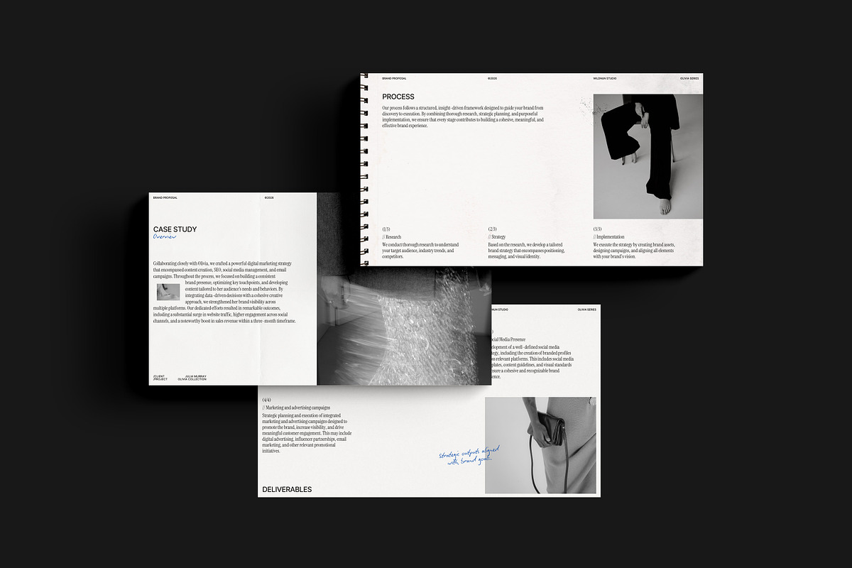 OLI / Brand Proposal, a Presentation Template by Wildnun Studio (Photo 5 of 15)