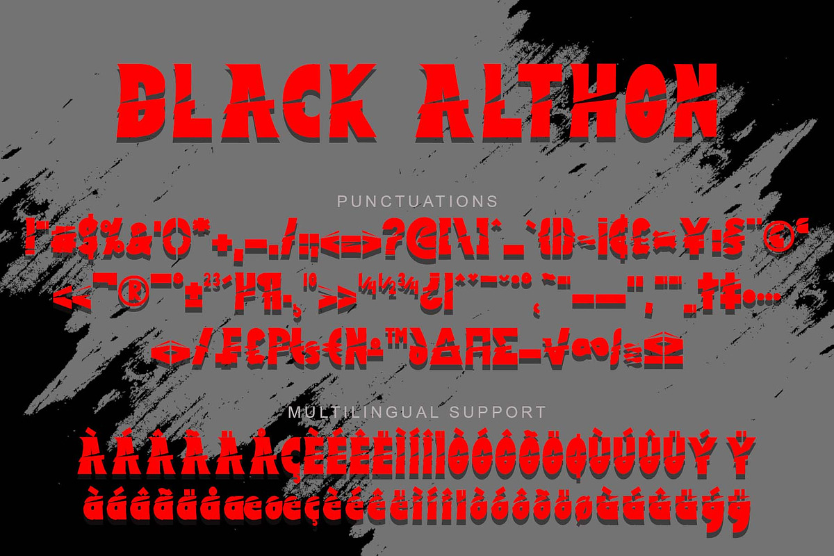 Black Althon, a Blackletter Font by Yoga Letter (Photo 8 of 8)