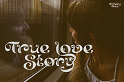 Kimony Display Font, a Font by madeDeduk (Thumbnail 5 of 10)