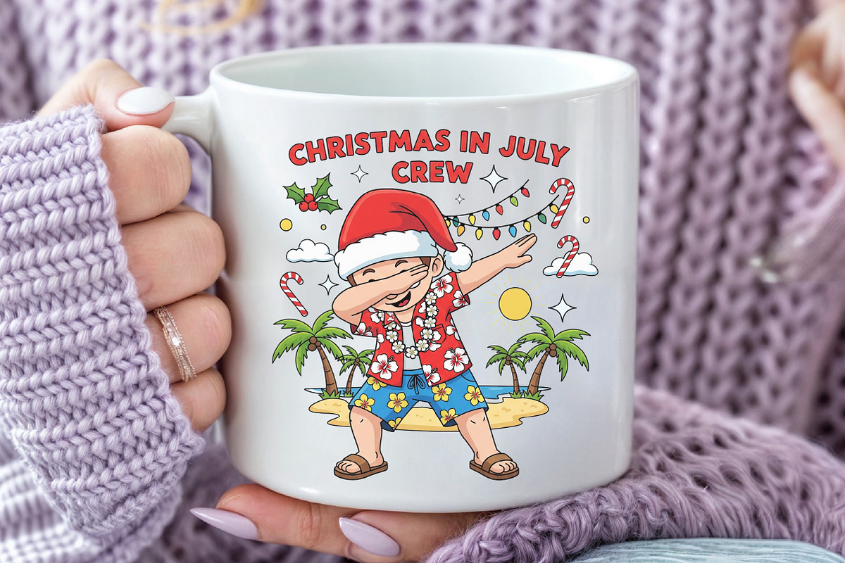 Christmas in July Squad Png, an Illustration by Craft Nest (Photo 6 of 7)